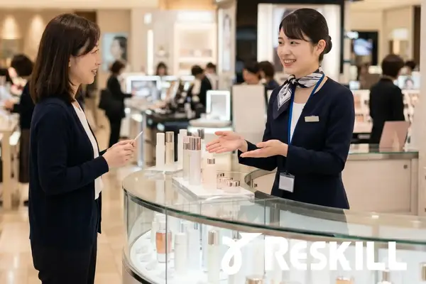 百貨店業界向け研修イメージ画像