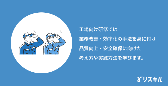 工場向け研修とは