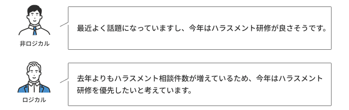 論理的じゃない人の特徴3