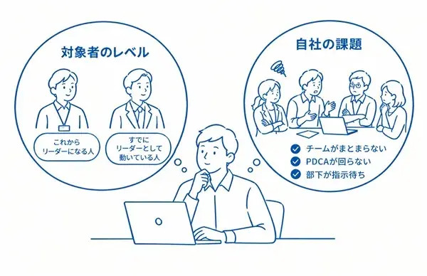 リーダーシップ研修を選ぶポイント