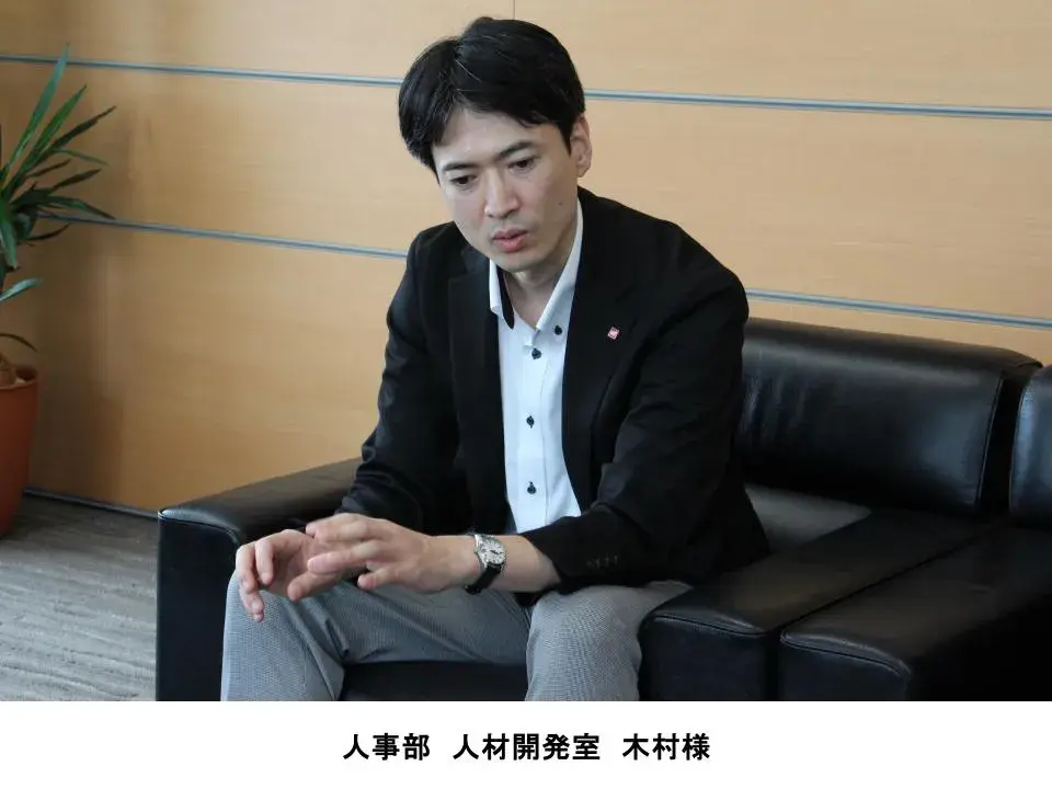 ハウスメイトパートナーズ木村様がお話中の様子